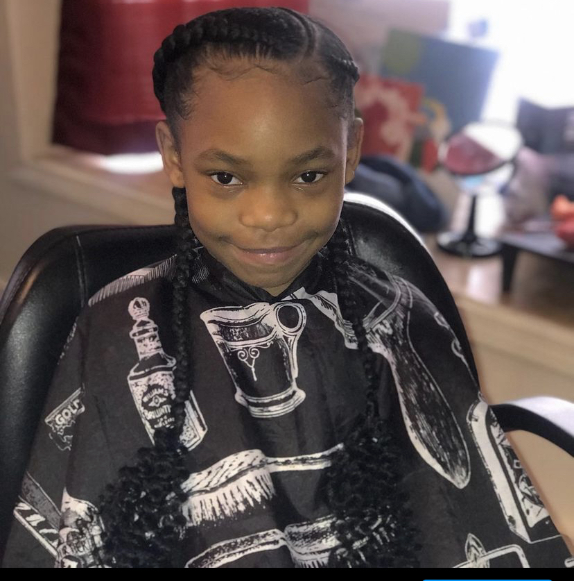 Two Feedin Braids (kids)