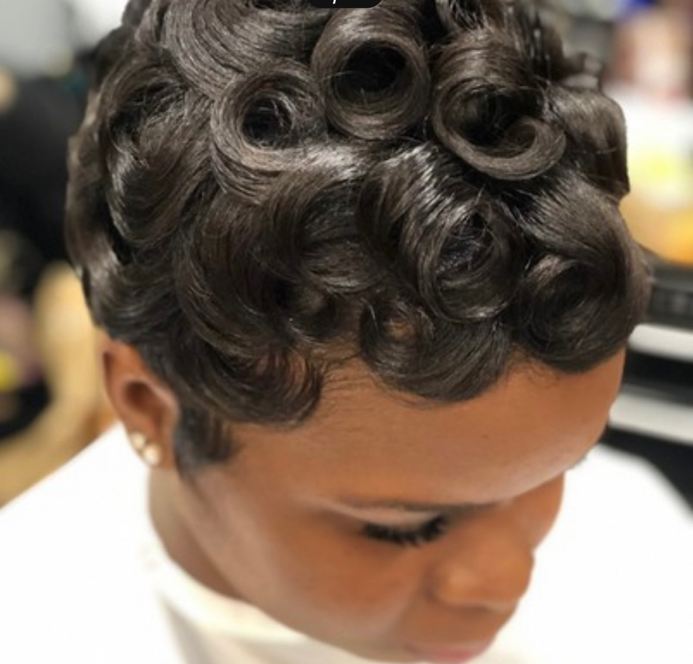 Shampoo / Style ( Relaxed Hair)