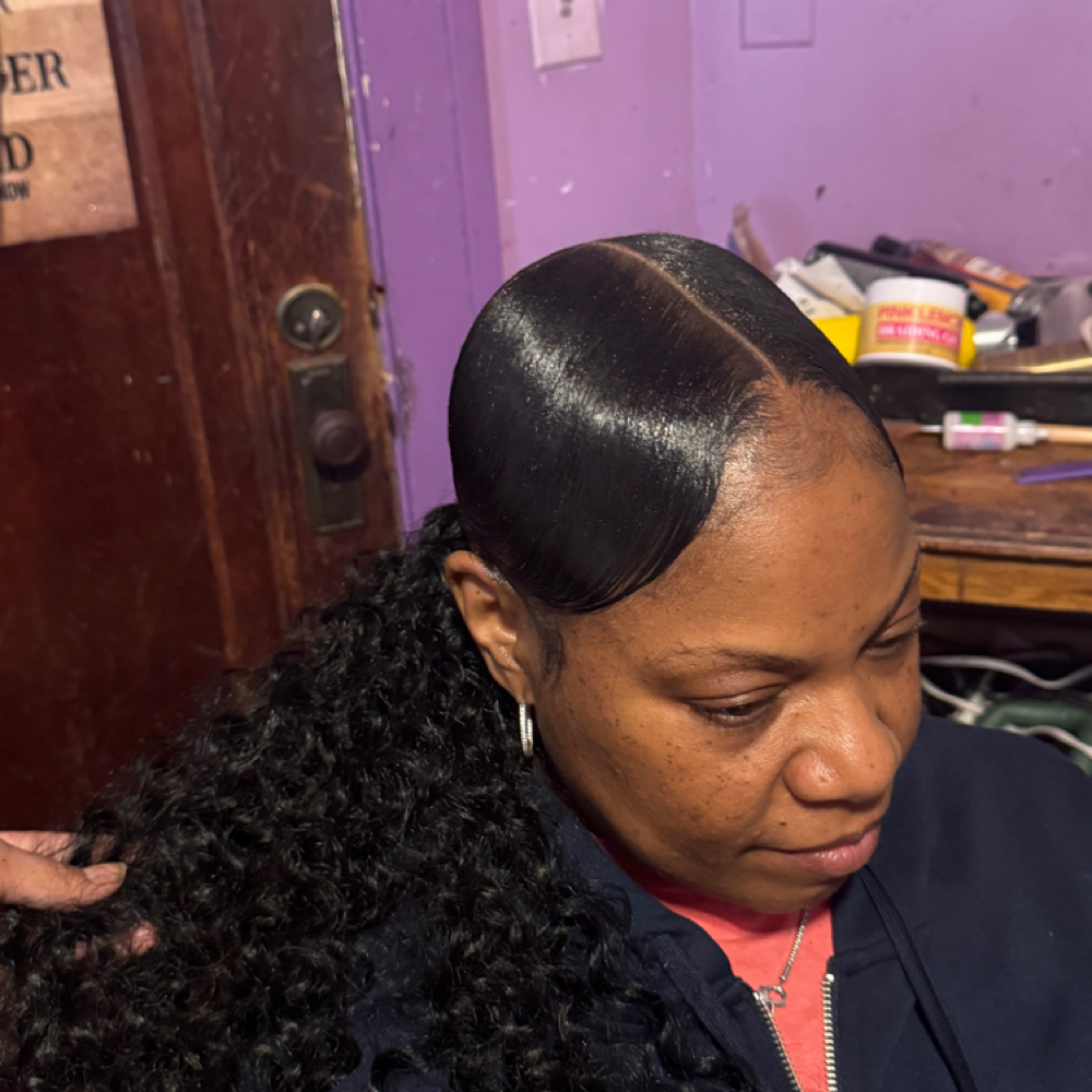 Low Ponytail at KAYTHEESTYLIST in detroit, MI