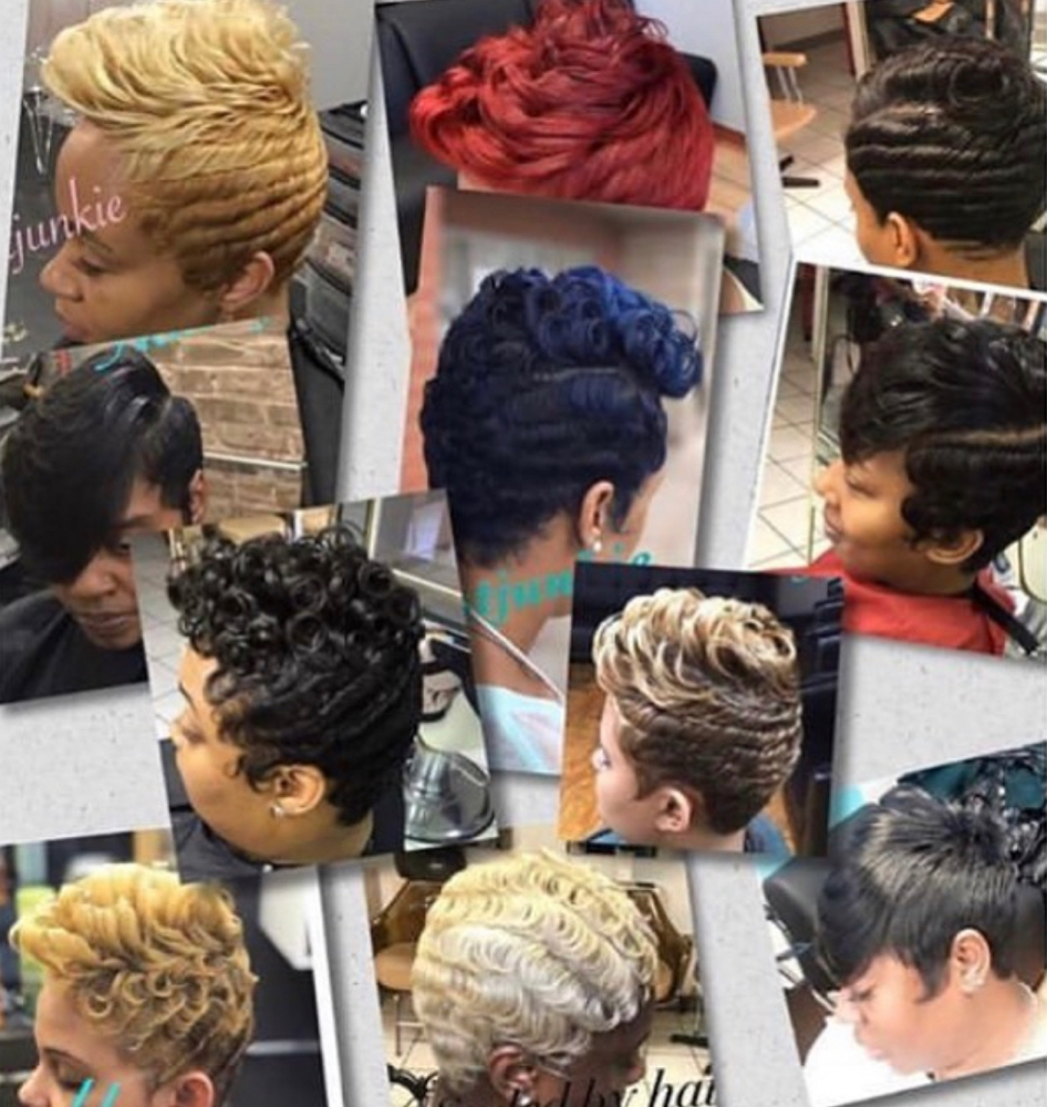 Shampoo & Style( Short Hair)