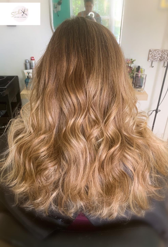 Full Head Of HL Balayage Or Ombre