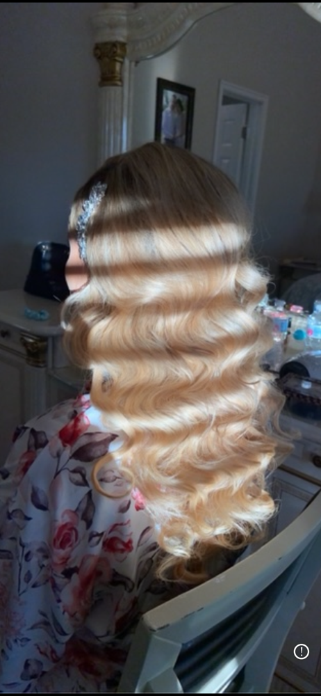 Long Glam Waves