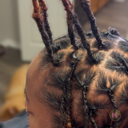 Traditional Loc Retwist Interlock at FoxxiLoxx in Duncanville, TX