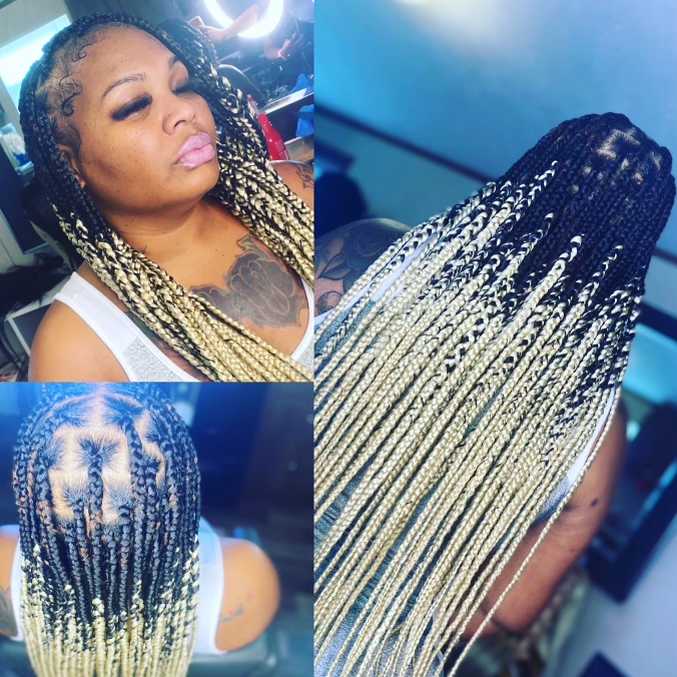 Extra Long Knotless Braids