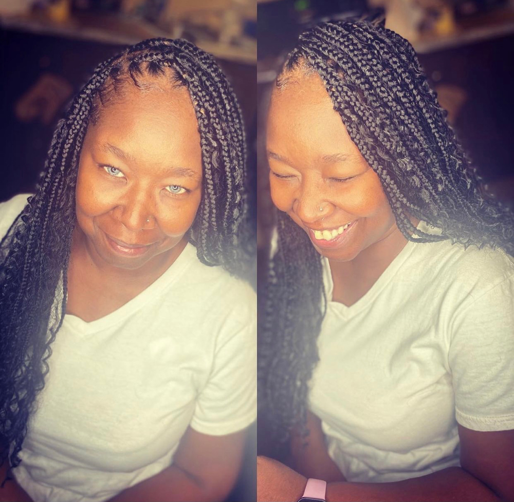 Bohemian Knotless Braids