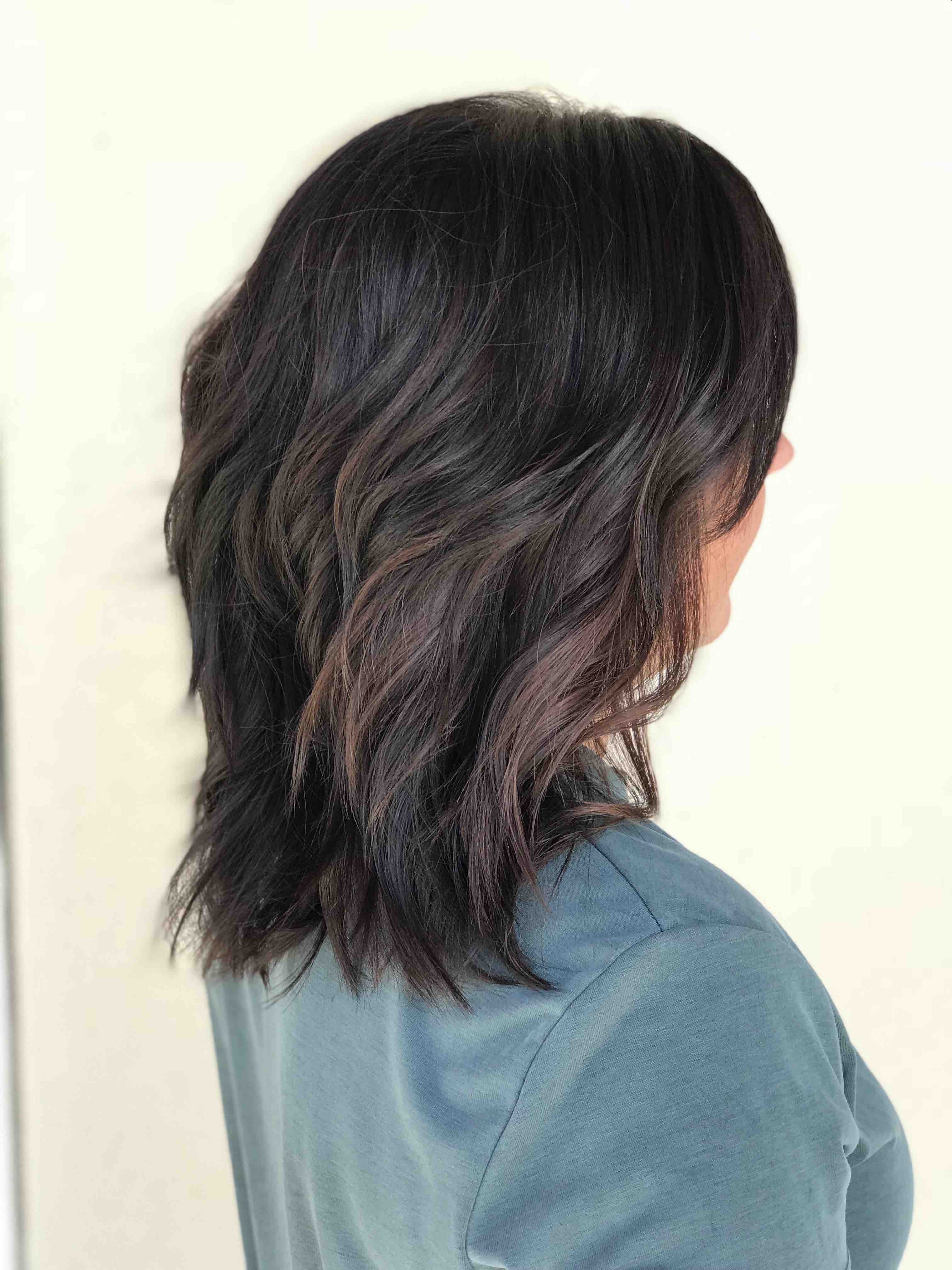 Color (Root touch up) & Hair cut
