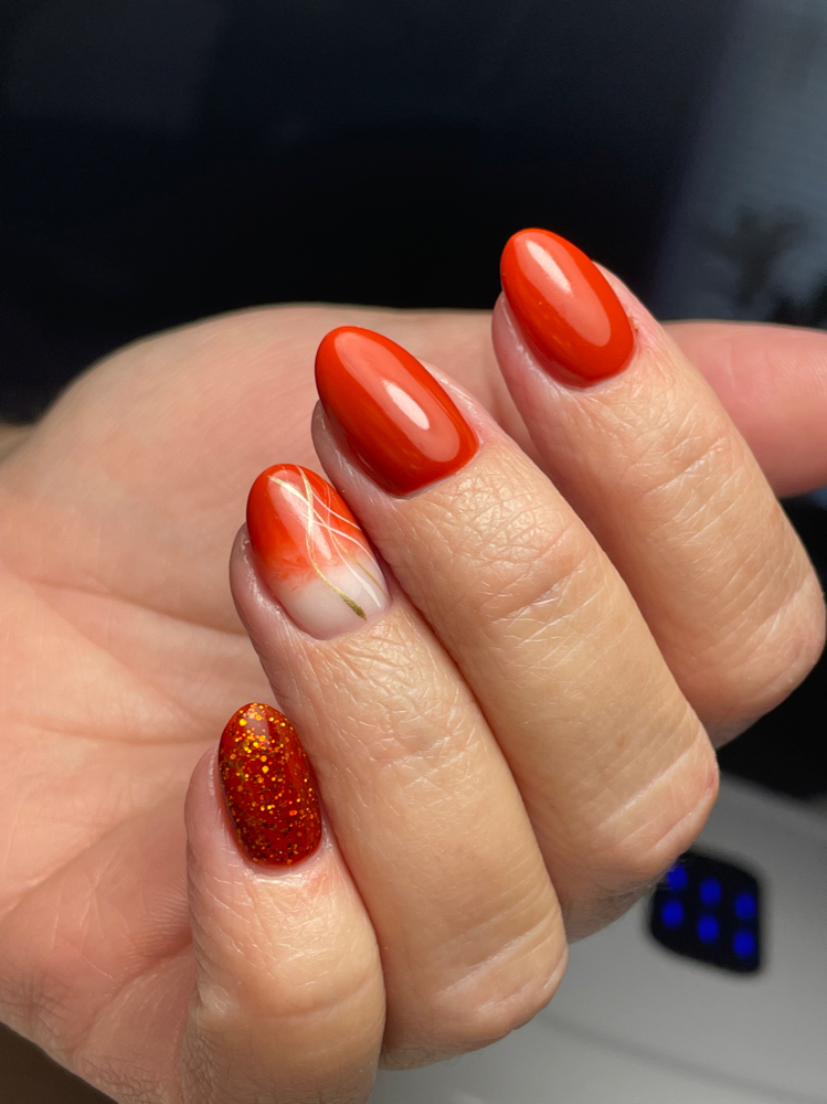 Gel Tips Short at Manicure Lounge By Zee in Milford Center, OH