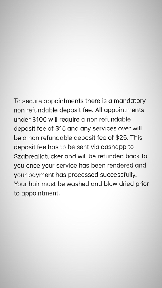 PLEASE READ MESSAGE WHEN BOOKING