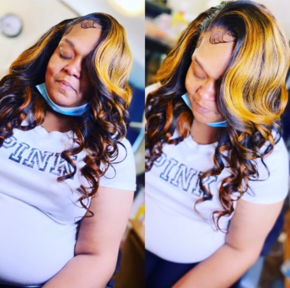 Closure Sew-in & Custom Color