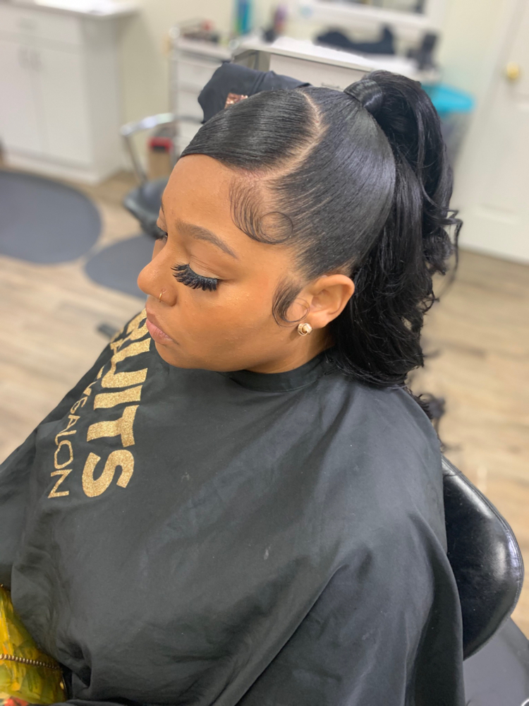 Half Up Half Down Quickweave