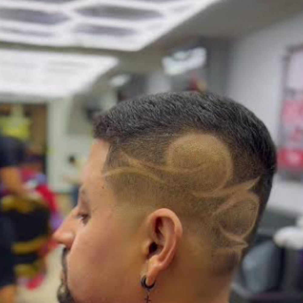 Barber Creative Cuts at Genesis Hair Salon in Grand Terrace, CA