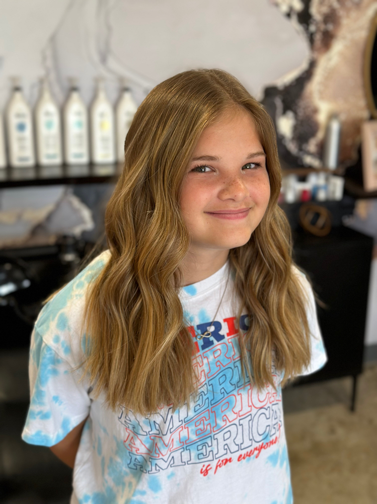 Balayage, Toner And Haircut