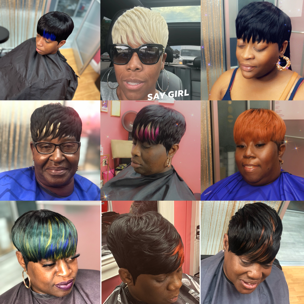 Quick Weave (mushroom,curly,bob