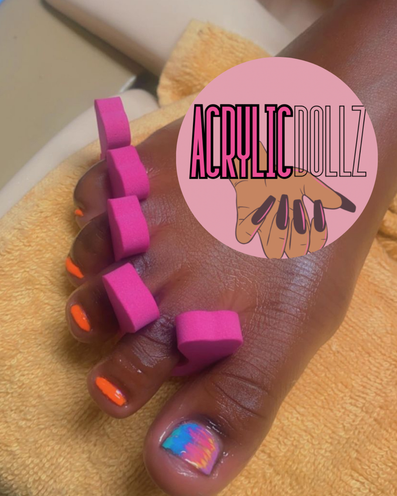 BABYDOLL PEDI at The Sugaa Effect 🌸 in Baltimore, MD