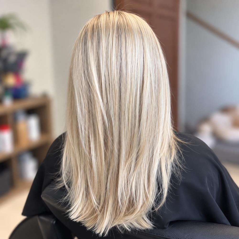 Full Highlight Including Blowout at Hair by Jennifer Thomas in Richmond Hill, GA