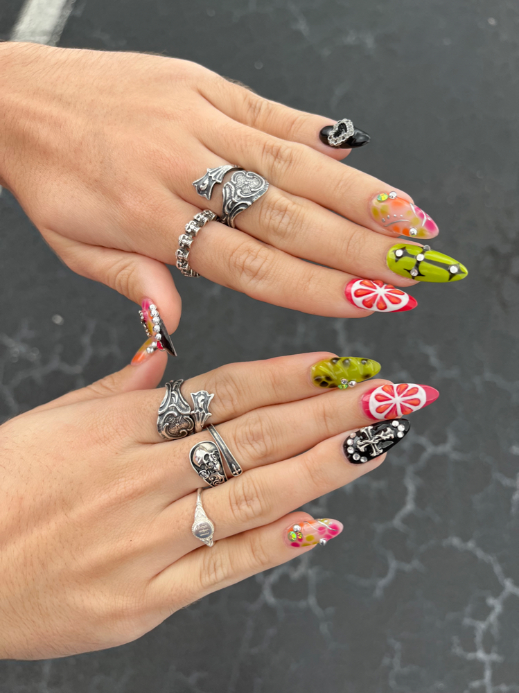 Complex Nail Art