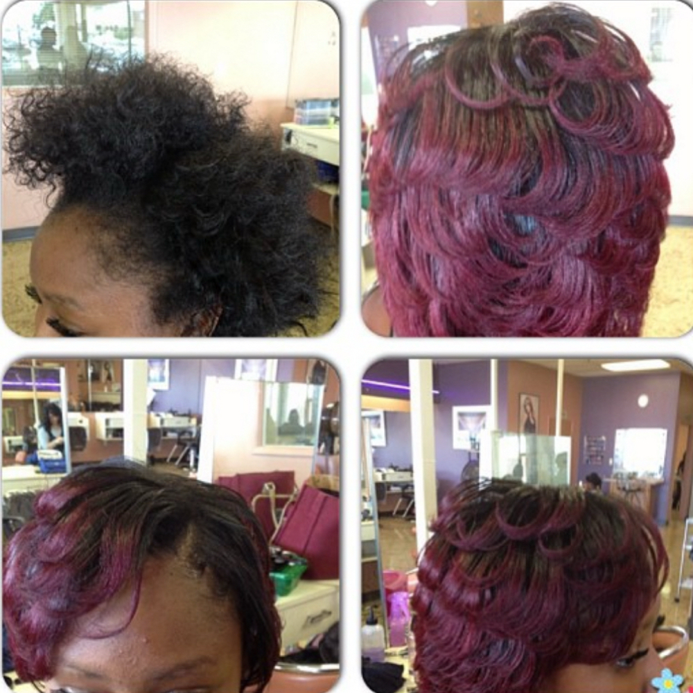 Natural Hair Styles at Miracle Handz Hair Salon in Fairborn, OH
