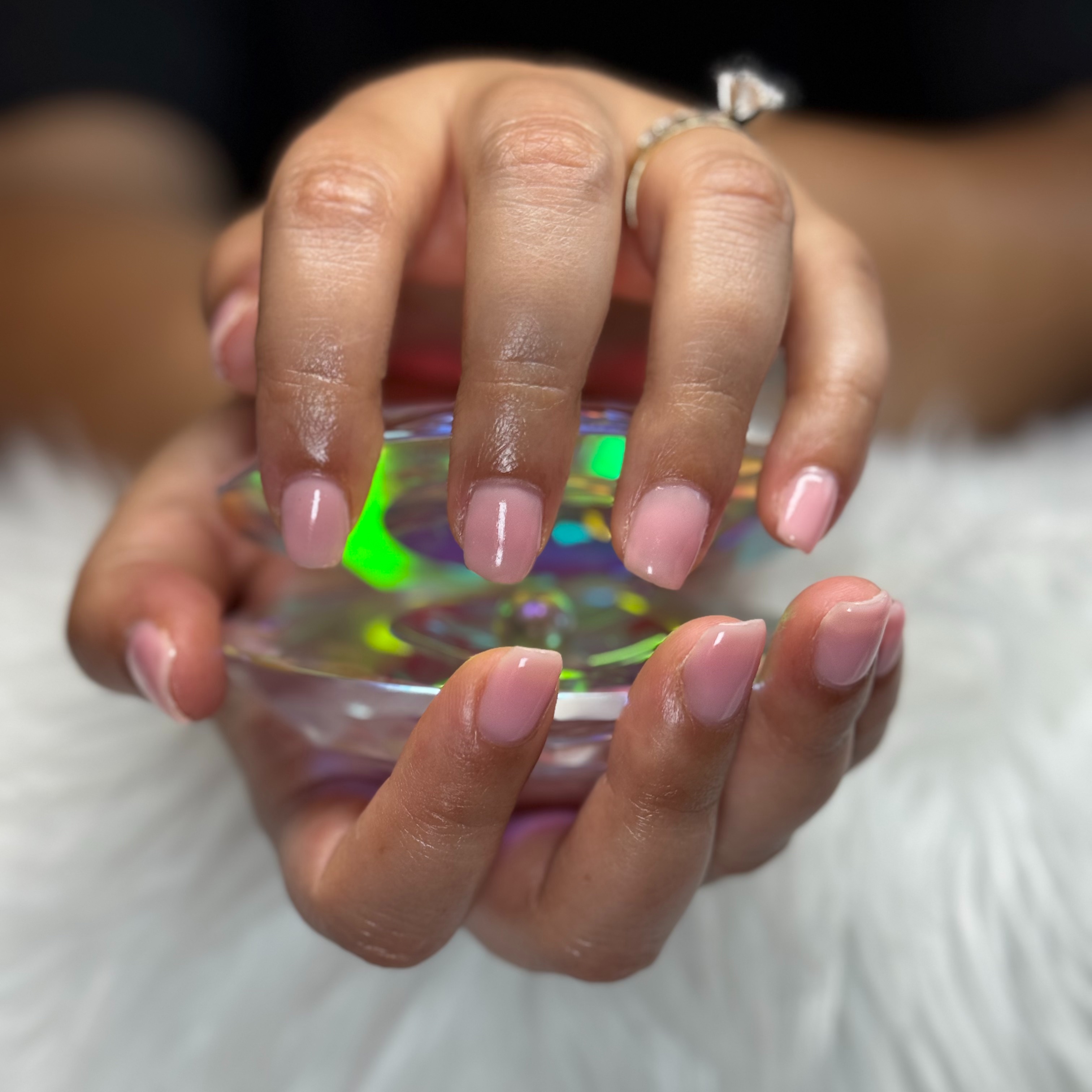 Rubber Base Manicure at ArtNClaw in Bonita, CA