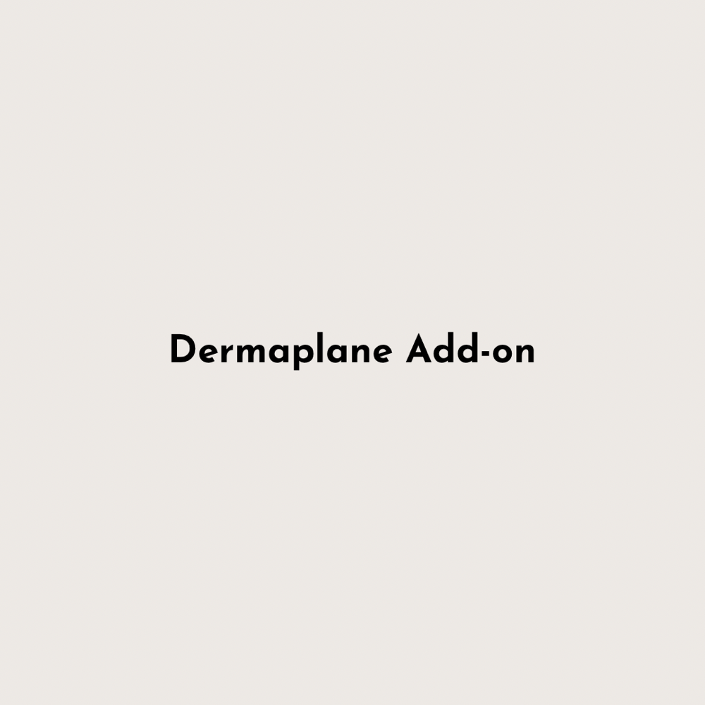 Dermaplane Add-on