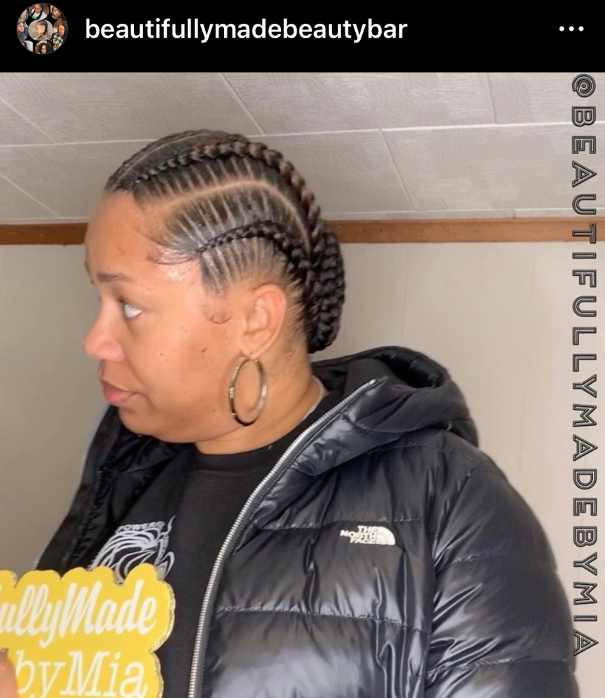 4 Feed-In Braids-No Heat