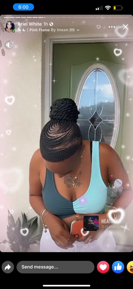 Hair Loss Styles Bun Wash Included
