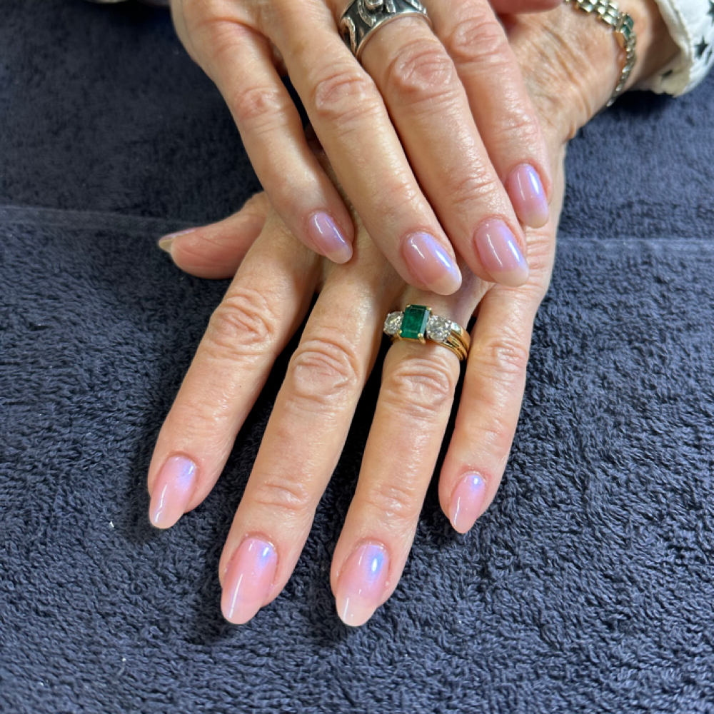 Gel Manicure at Hair by kay in Williamsburg, MI