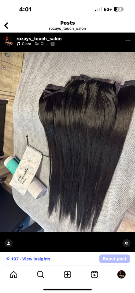 Clip In Extensions