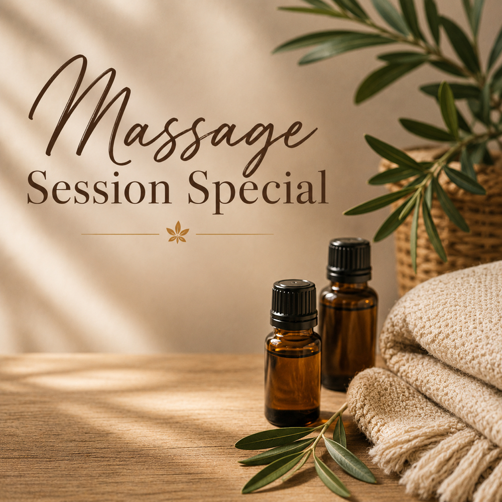 July Special at Feather & Stone Massage in Valley Mills, TX