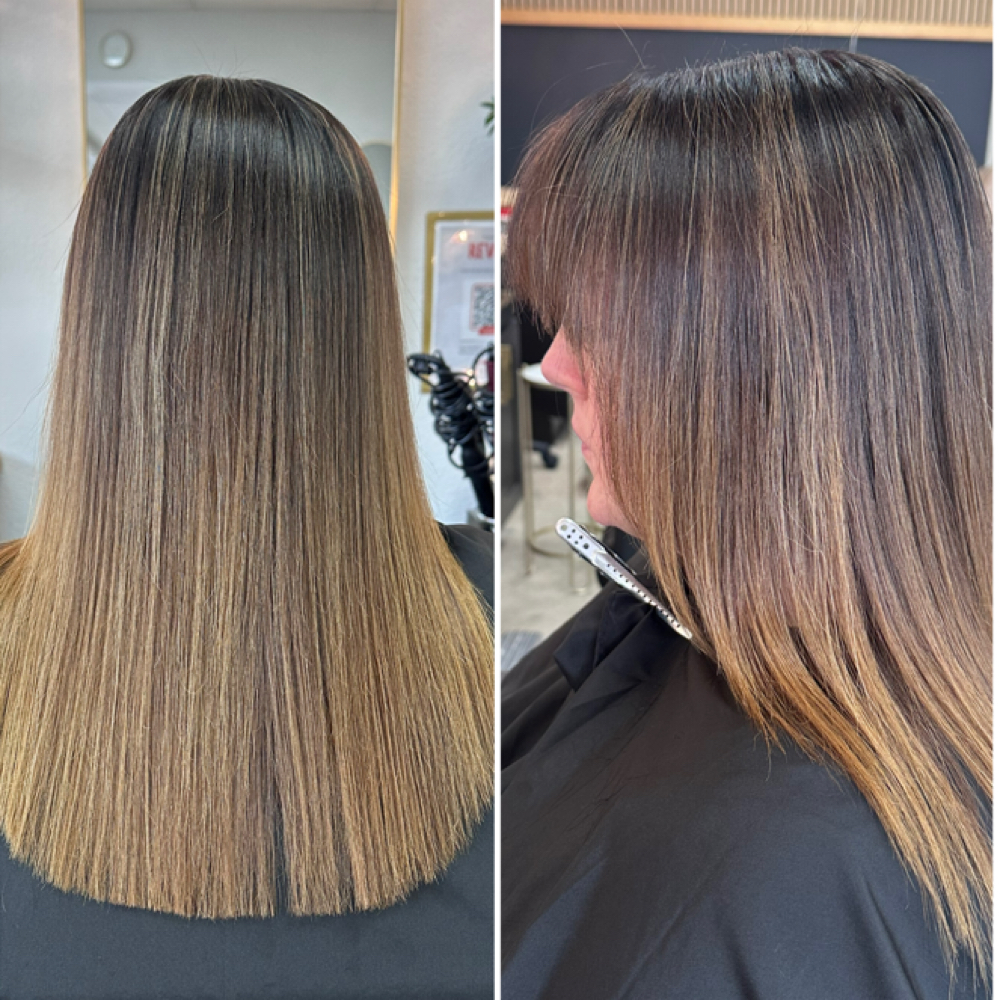 Flat iron at Family Hair Lounge - Orange in Orange, CA