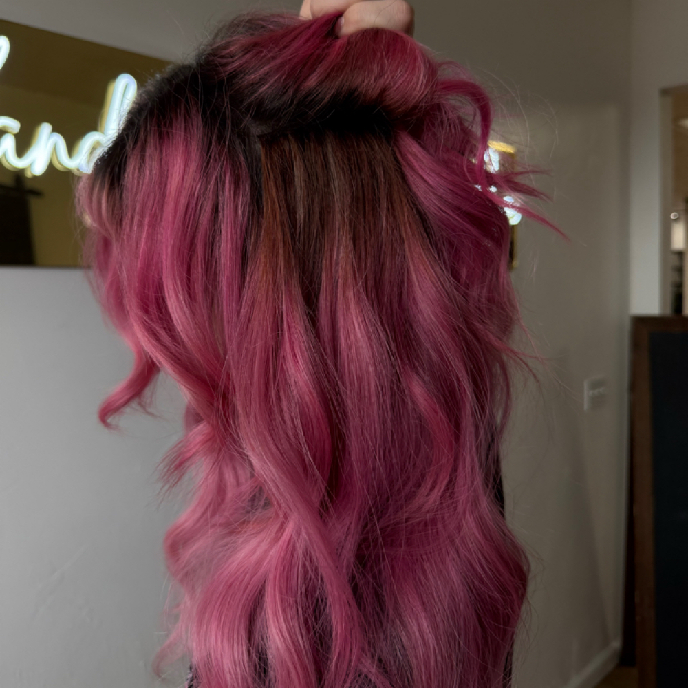 Weft Installation at Rad Hair by Sofia in Corona, CA
