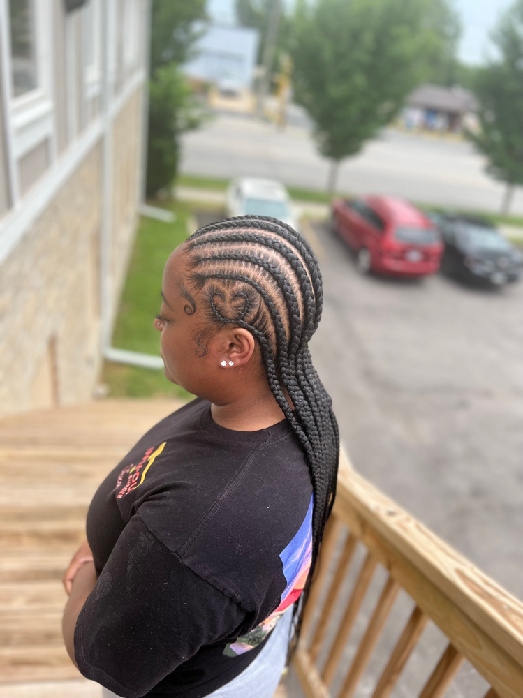 10-12 Feed In Braids at BraidsByLici in Kansas City, MO