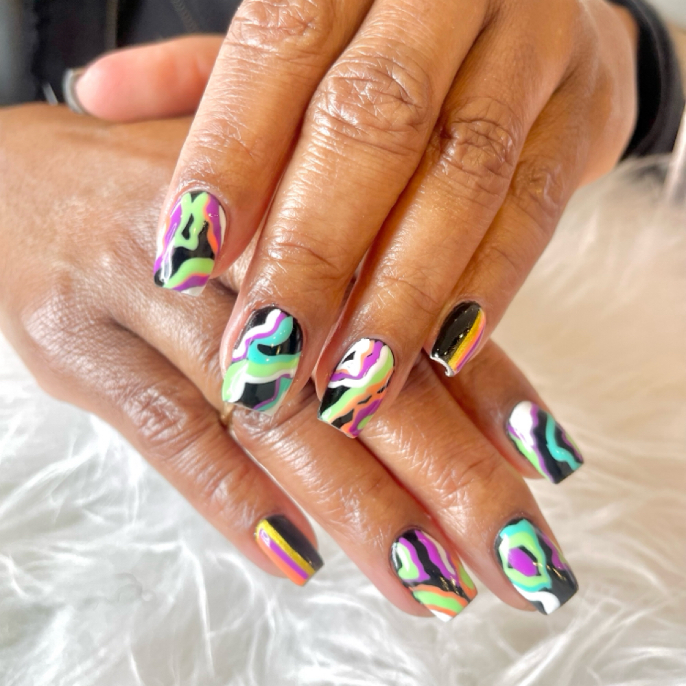 Nail Design Tier 1 at NailsByTeara in Granada Hills, CA