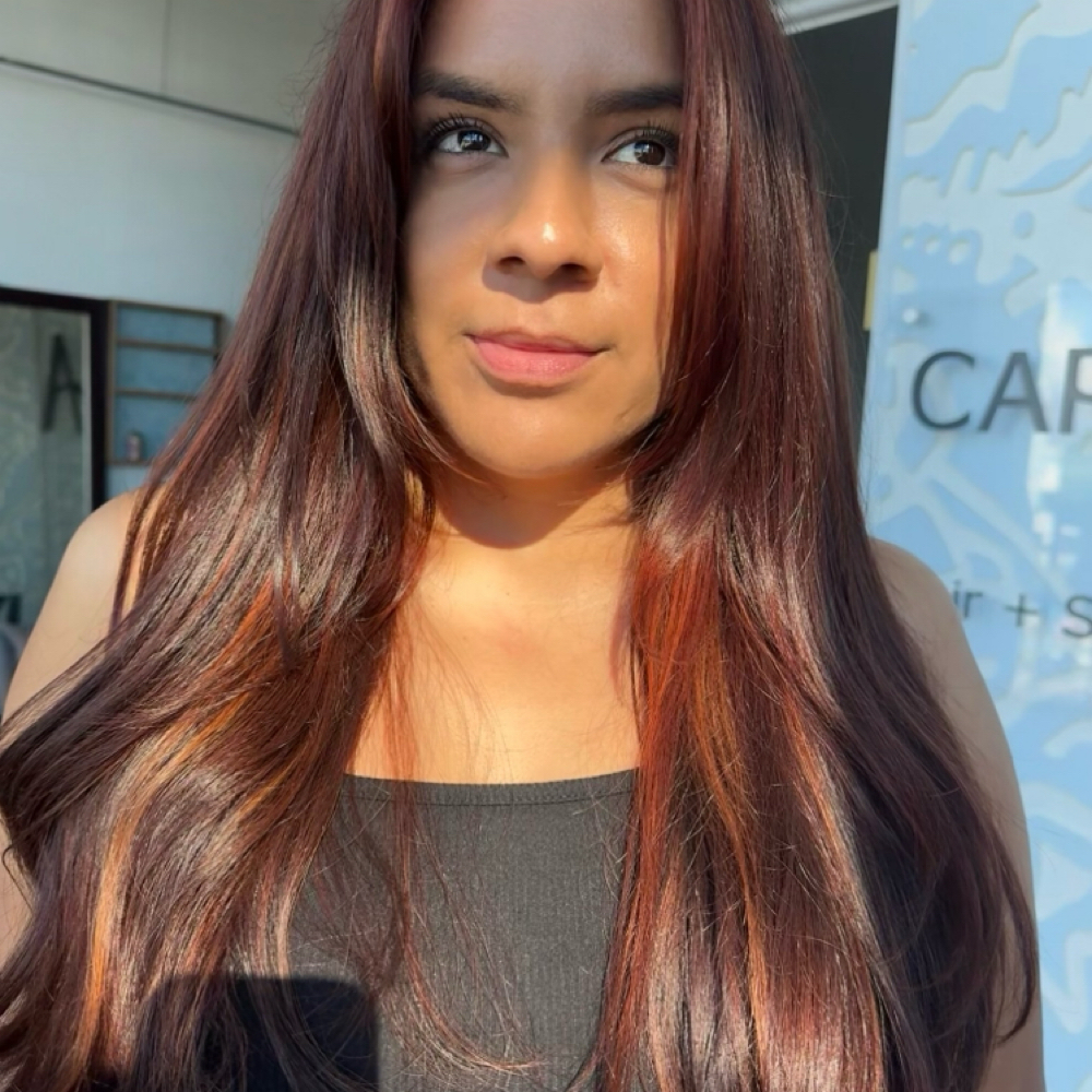 Haircolor Gloss at Jess Arellano in Studio City, CA