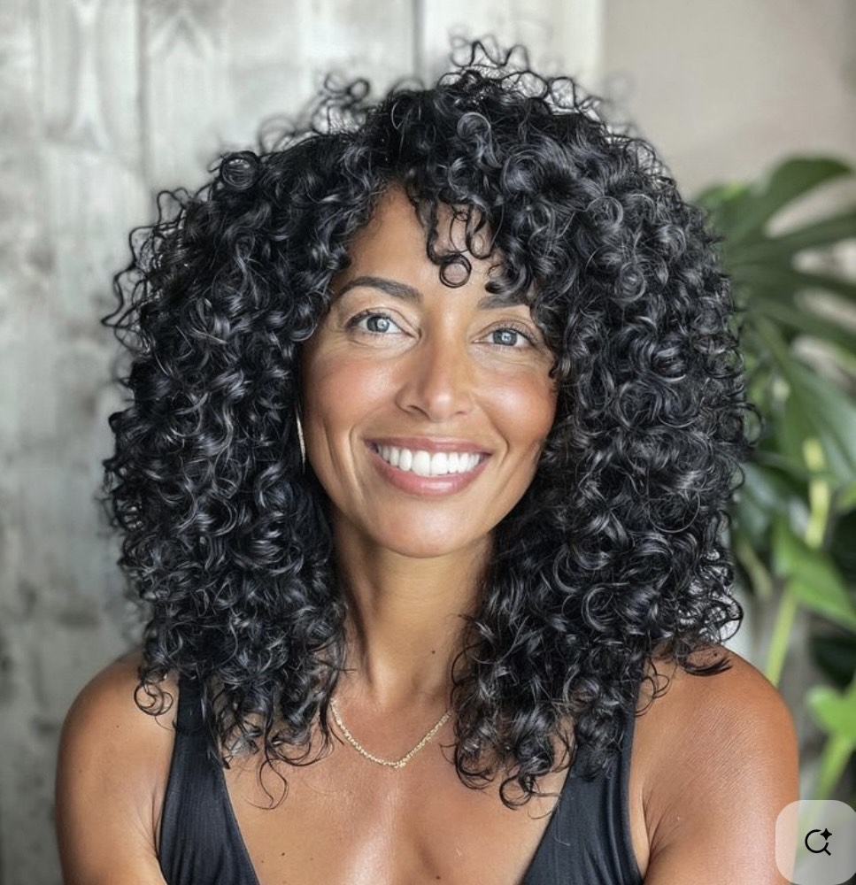 Curly Cut + Style at Aloe Beauty Suite in Baltimore, MD