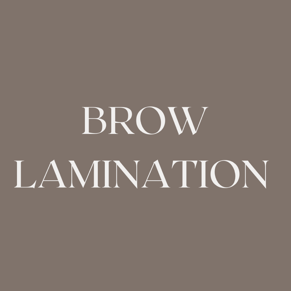 BROW LAMINATION