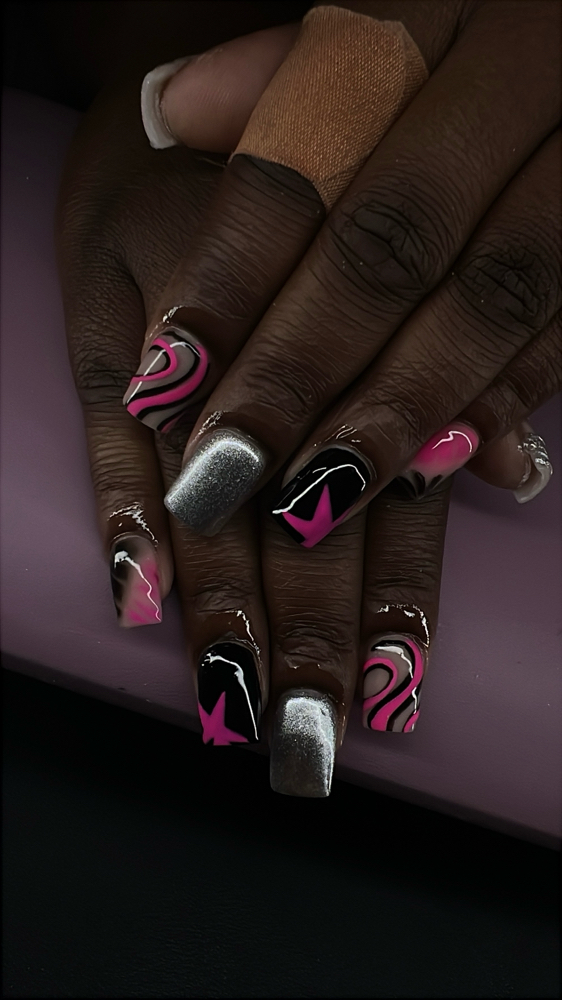 Reg Pedi & Gel Manicure