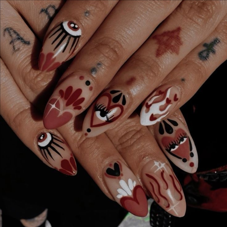 Intricate Nail Art at TotaLee Nailed It in Princeton, KY