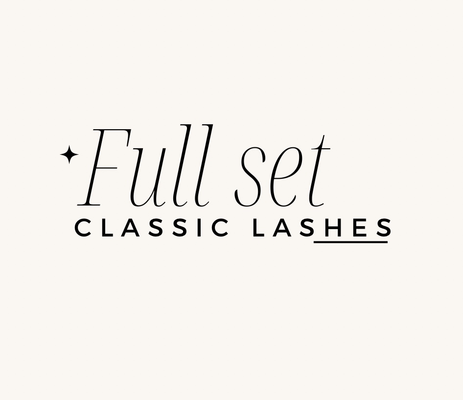 Full Set Classic Lashes