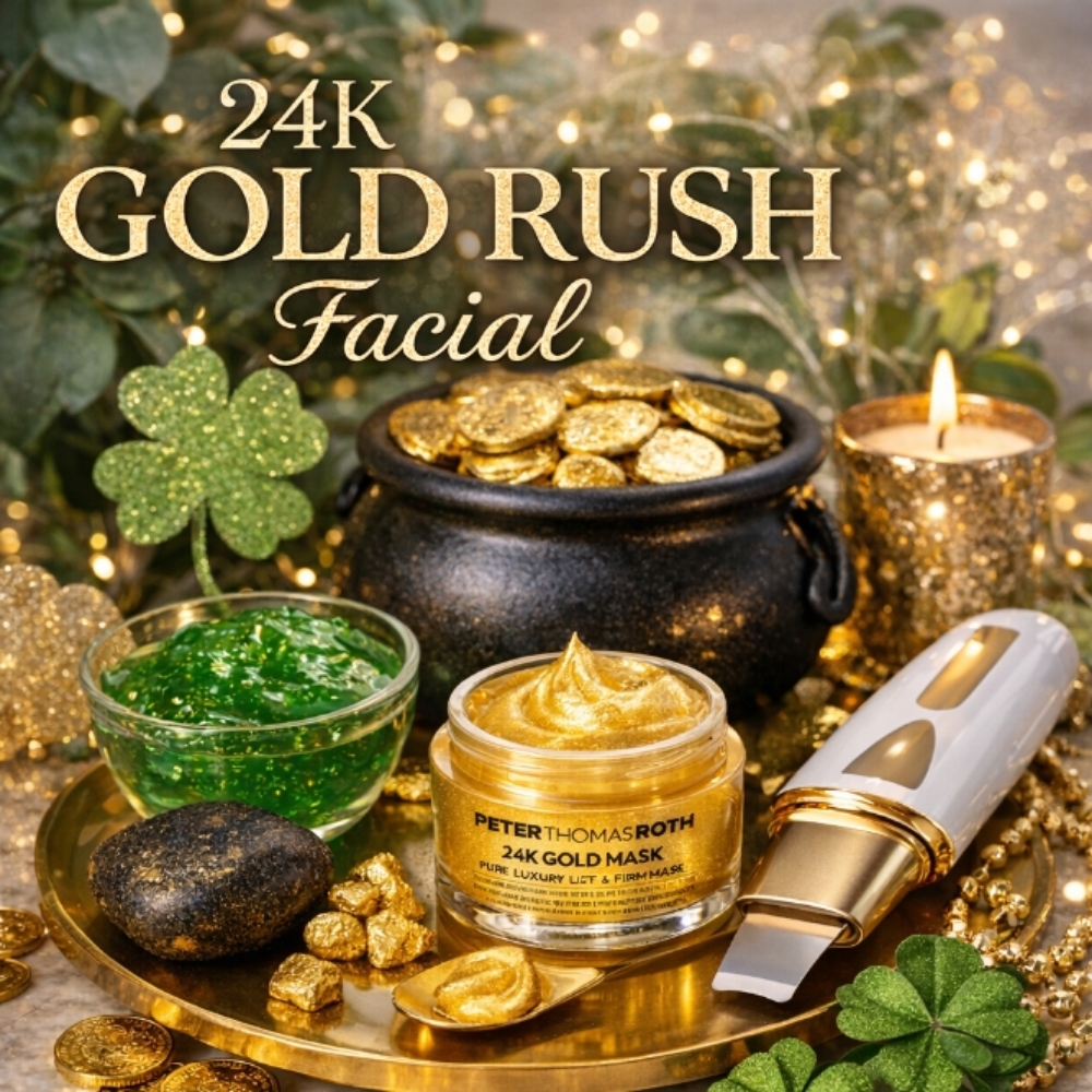 24k Gold Rush Facial at Rich Lash Room in Lock Haven, PA