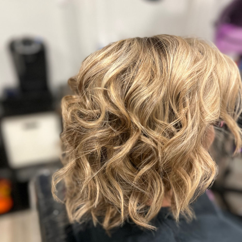 Partial Highlights at Bonita Hair by. Maria in New Bedford, MA
