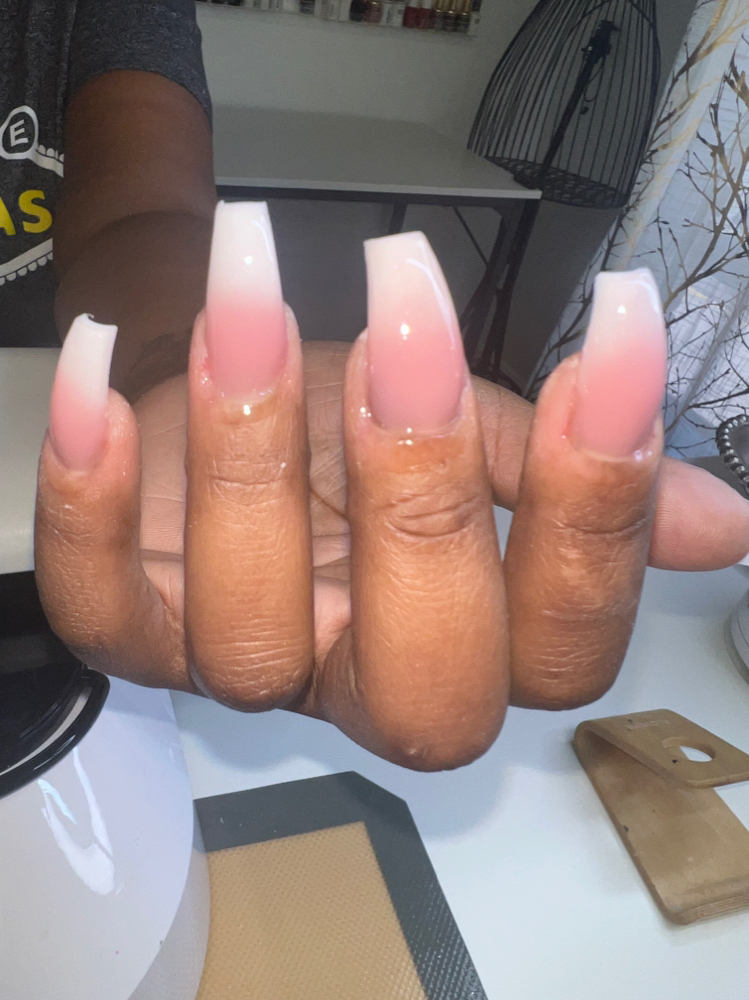 The Fade at Double Digit Nails in Gretna, LA