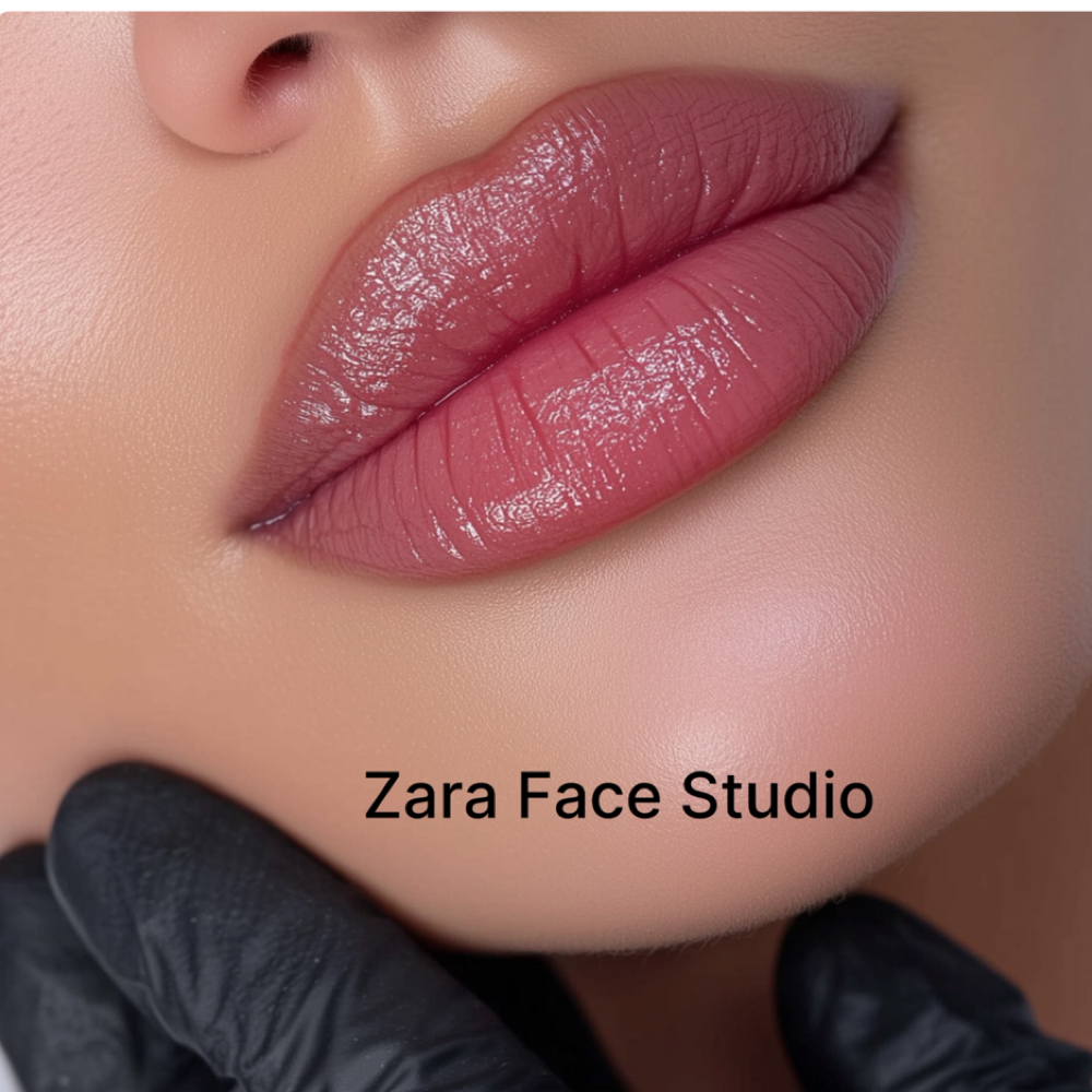 Natural Lip Blush at Zara Face Studio in Walnut Creek, CA