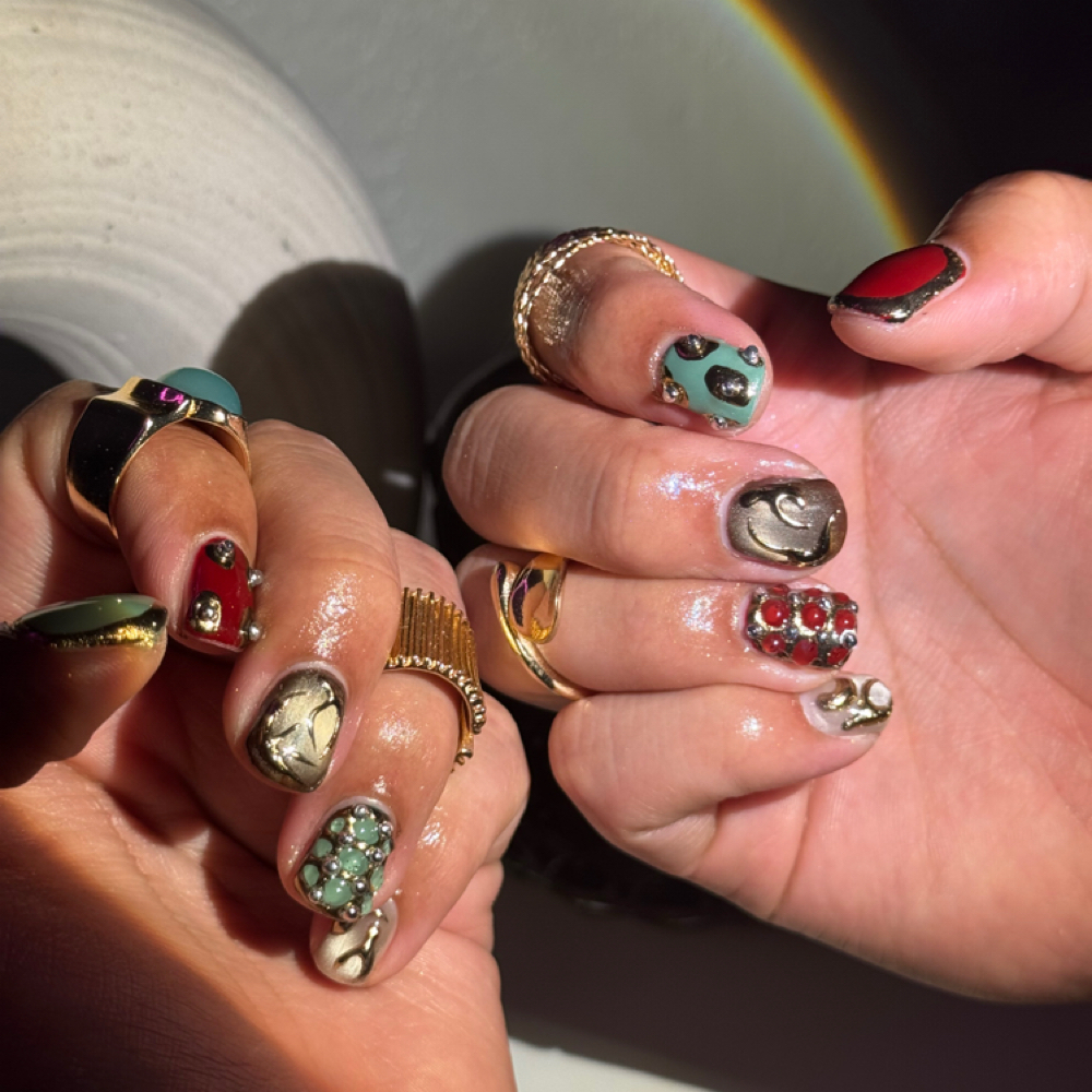 STRUCTURED MANI ♡ (tier 3) at … in fullerton, CA