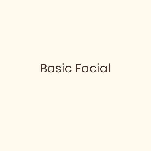 Basic facial