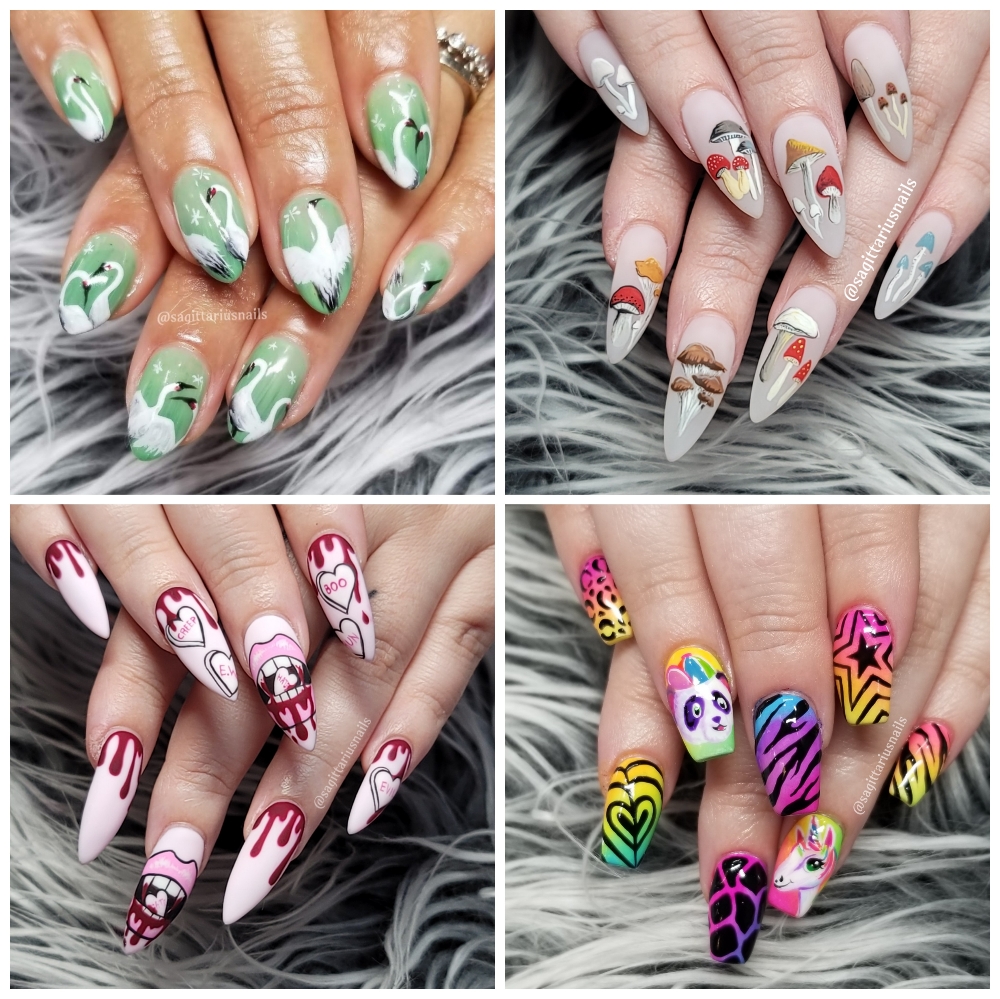 Complicated Nail Art