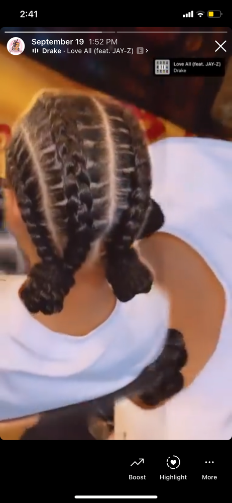 4 Braids 2 Bunz