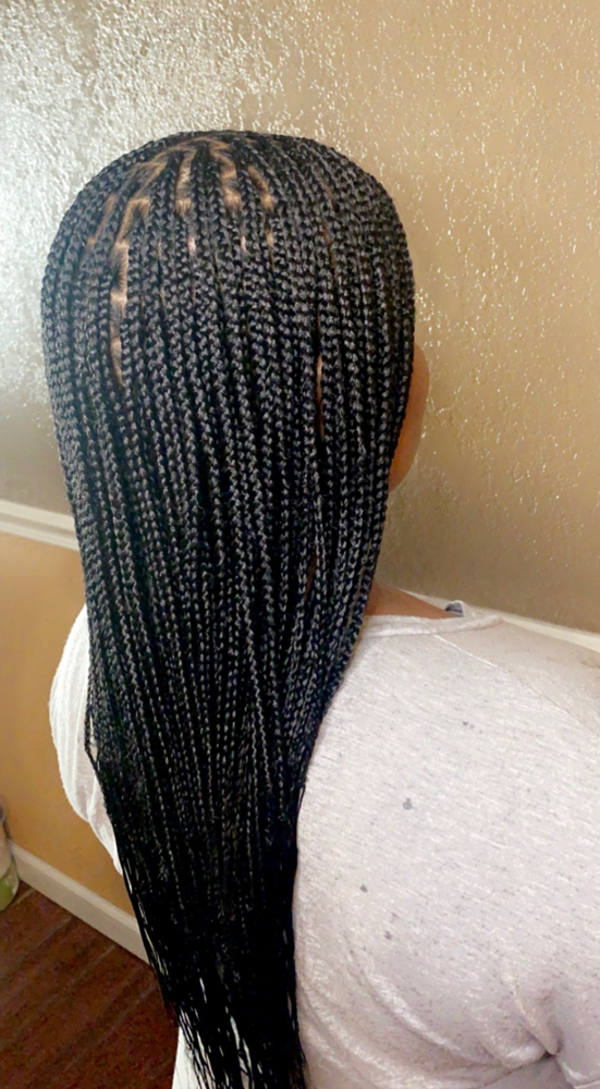 Small Mid-back Knotless