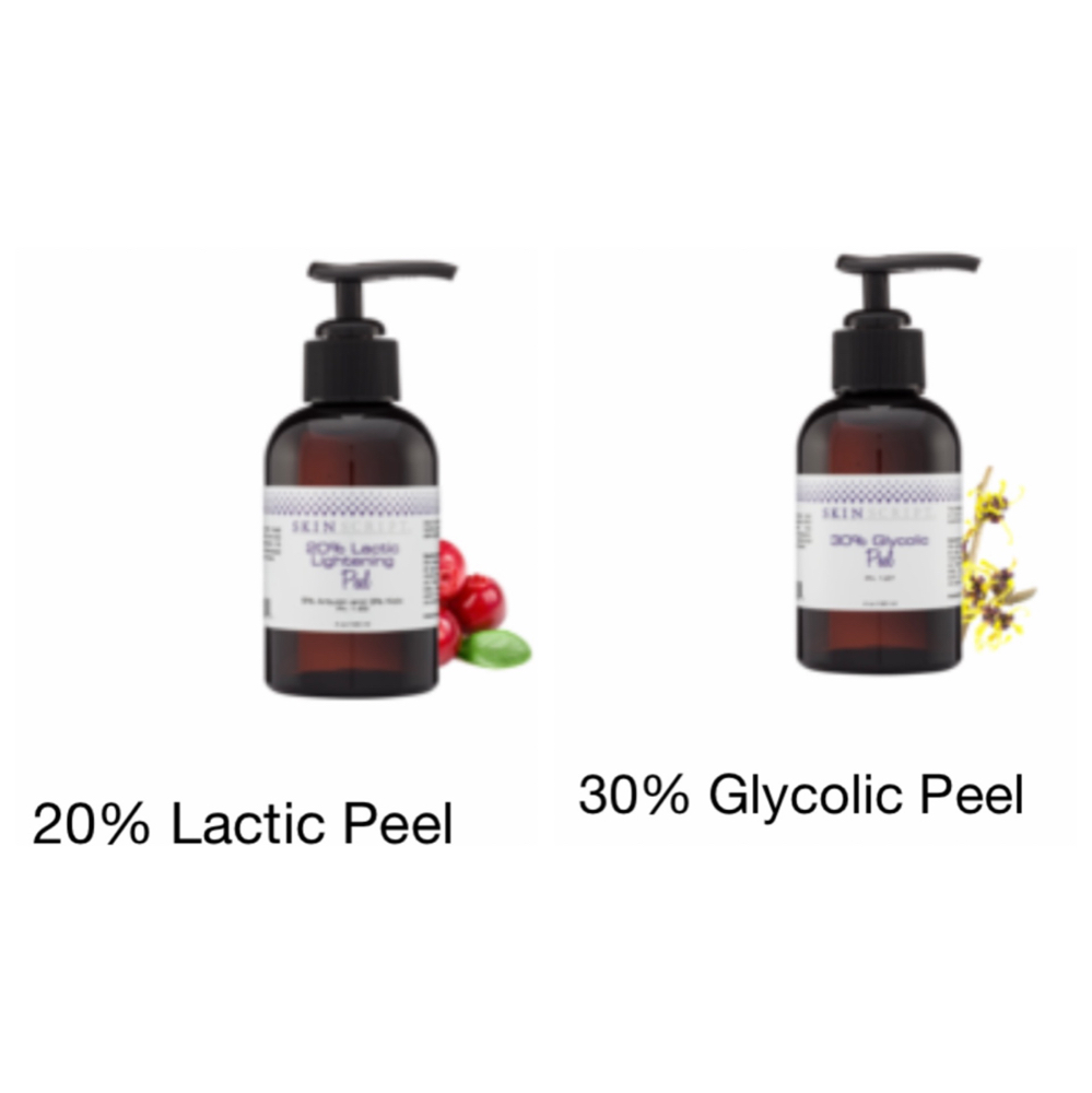 Glycolic or Lactic Peel Facial