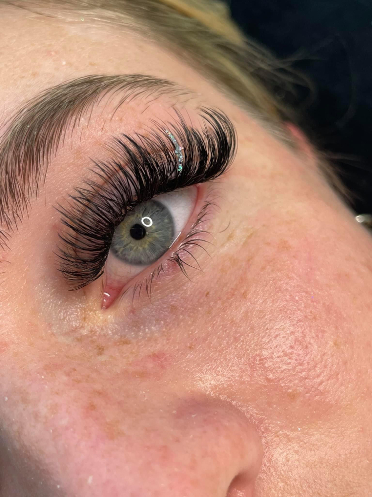 Glitter/color Add On Lashes
