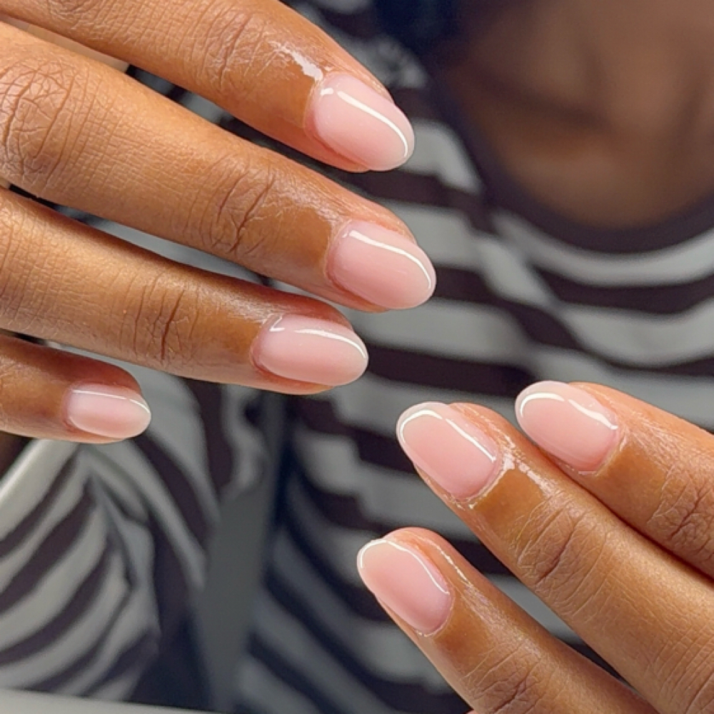 Builder gel manicure at Sets by Hannah in Ohio, OH
